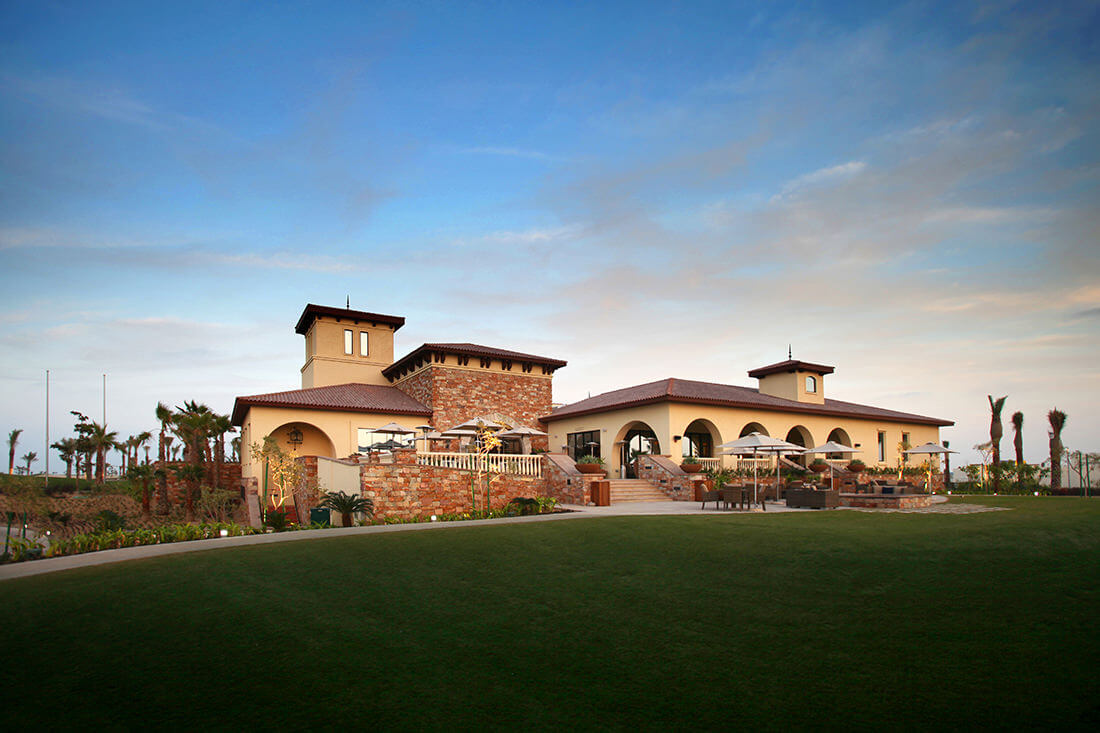 Saadiyat Beach Golf clubhouse in Abu Dhabi