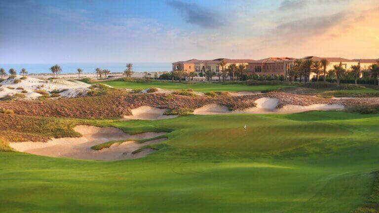 Saadiyat Beach golf club