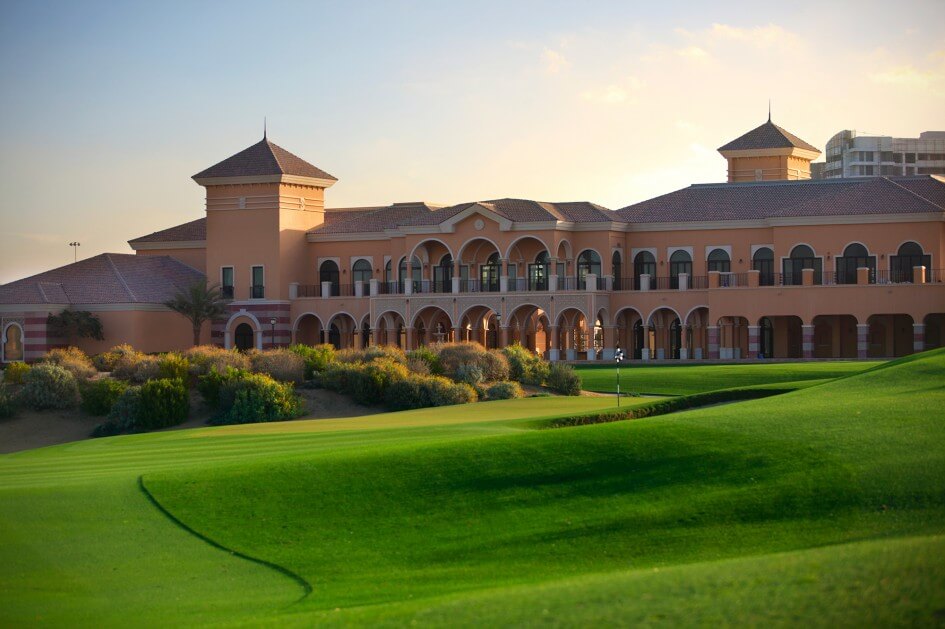 The Els Club Dubai clubhouse