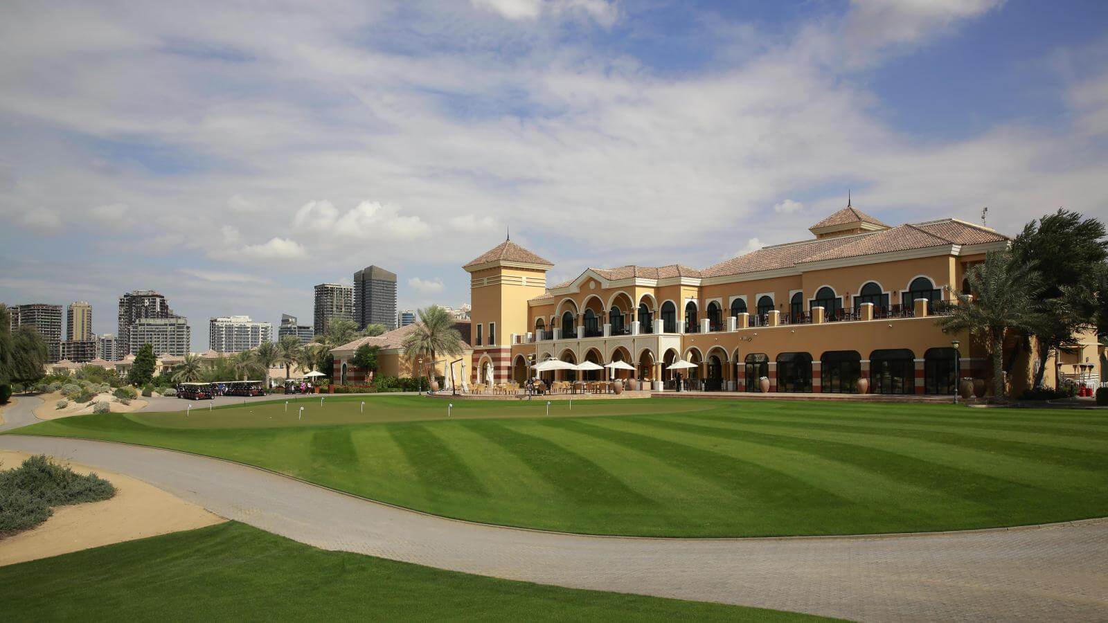 The Els Club Dubai clubhouse