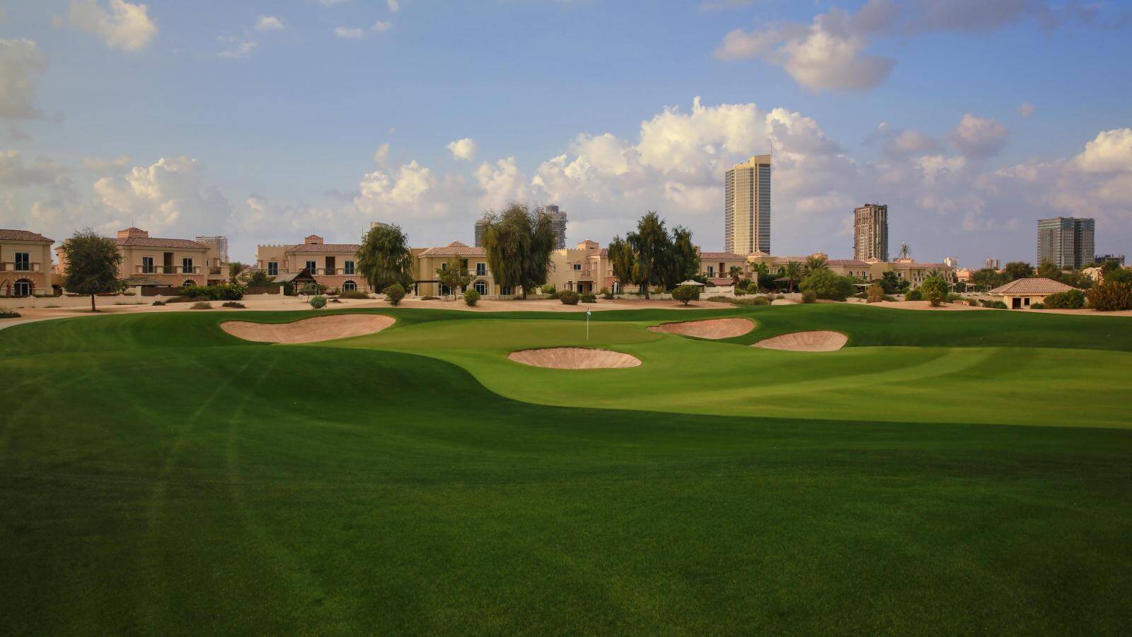 The Els Club Dubai golf course