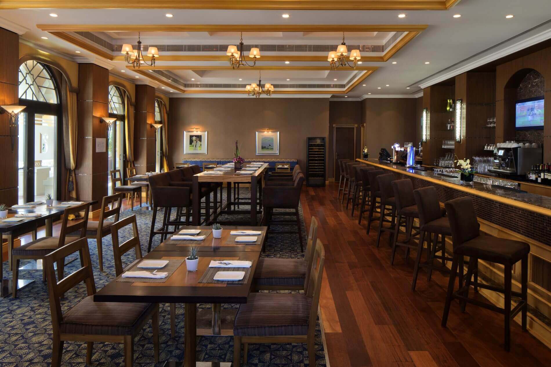 The Els Club Dubai restaurant