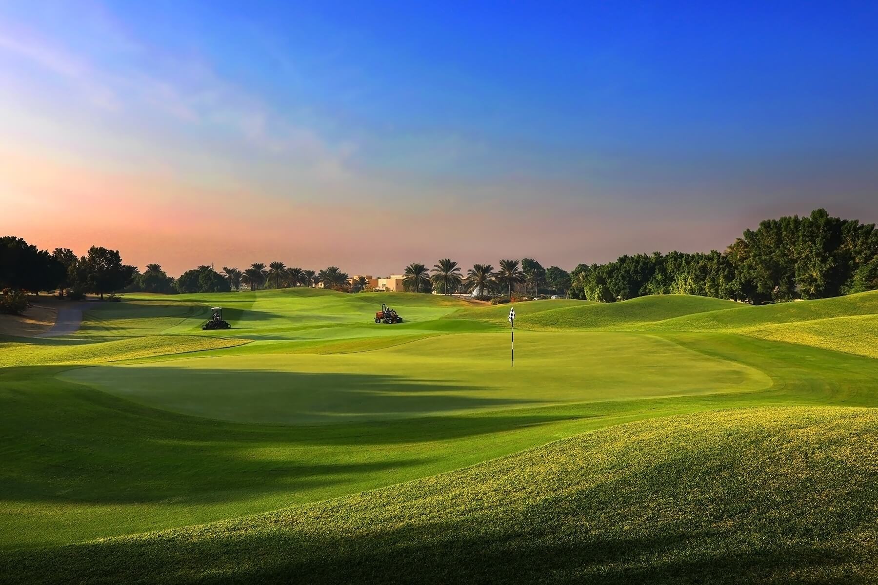 Montgomerie Golf Course in Dubai
