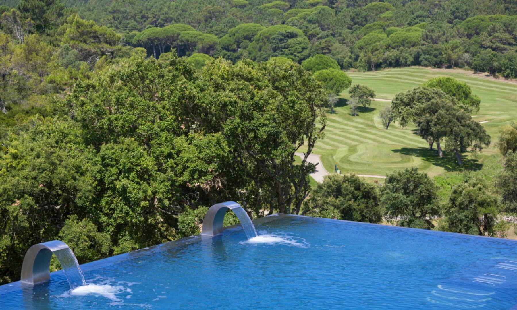 Resort pool at Penha Longa