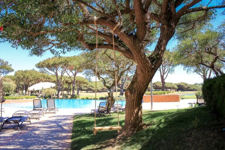 Outdoor relaxation at Quinta da Marinha