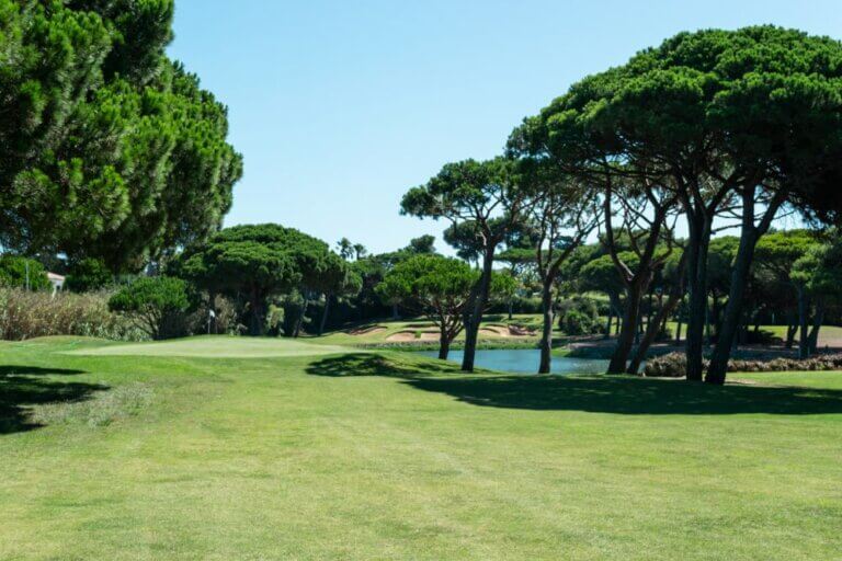 Golf course at Quinta da Marinha