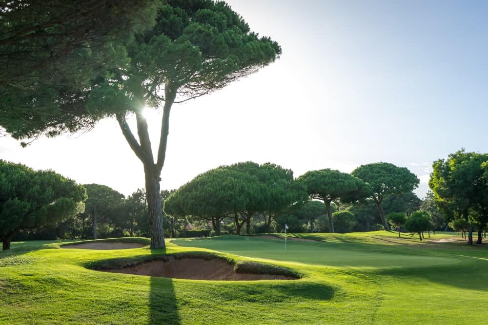 Golf course at Quinta da Marinha