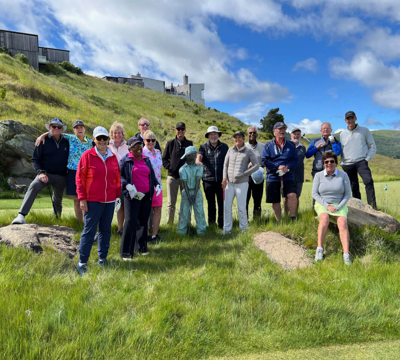 Tour Group at Kinloch Club Golf Course