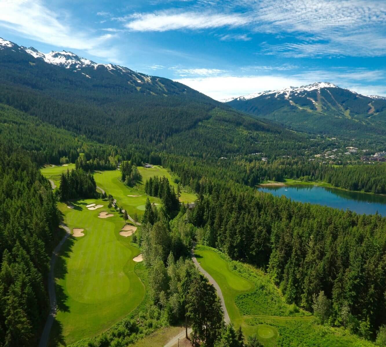 Fairmont Chateau Whistler Golf Course BC Voyages golf Fairmont Chateau Whistler Golf Course BC Voyages golf