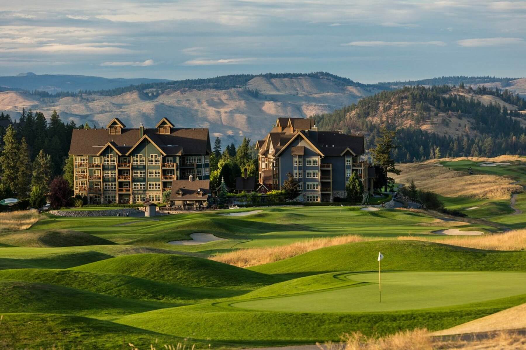 Golf Course and buildings
