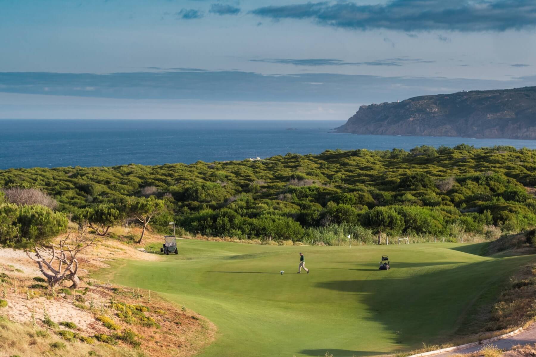 Golf Course aerial view