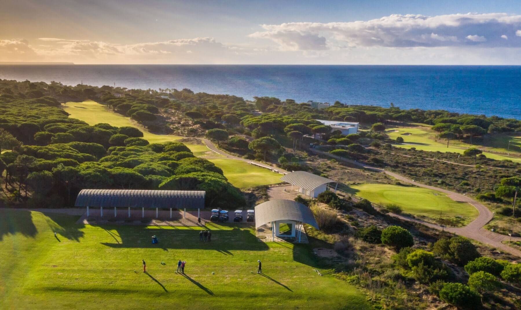 Golf Course aerial view