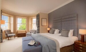 Royal golf hotel Dornoch bedding