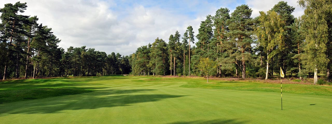 View of the Rosemount Course, Blairgowrie Golf Club, Scotland, United Kingdom