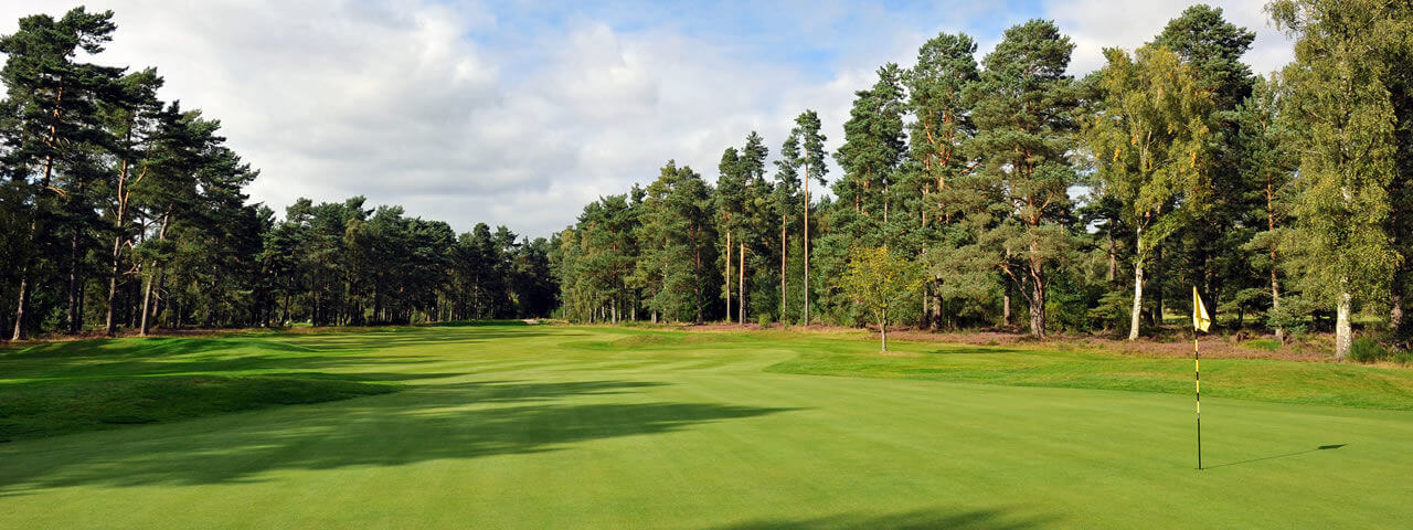 View of the Rosemount Course, Blairgowrie Golf Club, Scotland, United Kingdom
