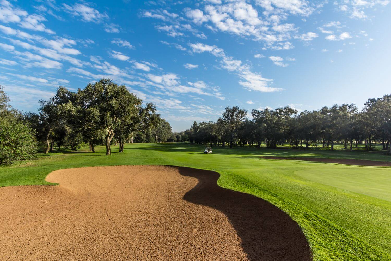 Open fairways are misleading at Royal Golf Dar Es Salam, with shallow bunkers often hindering play