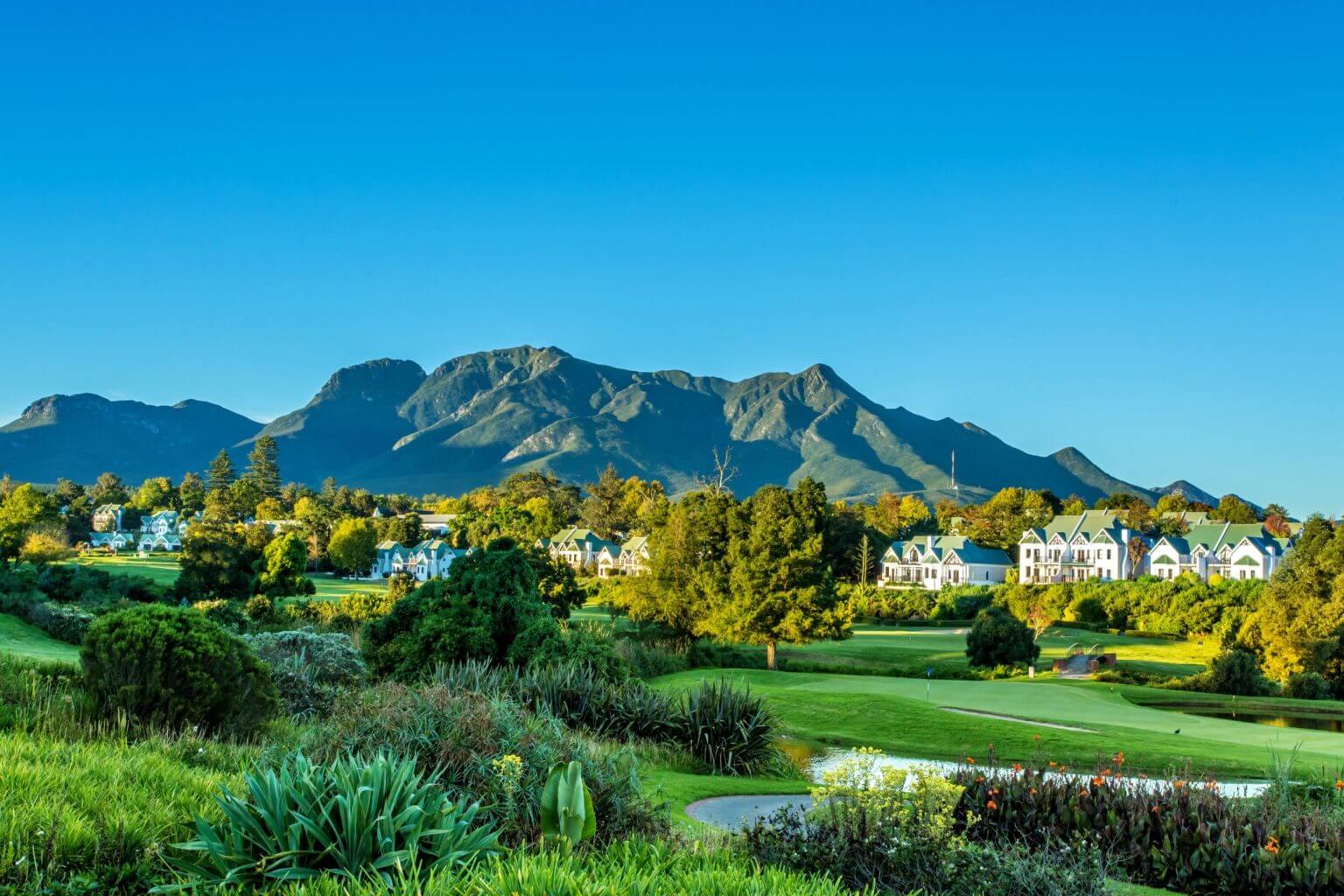 Overlooking Fancourt Resort, The Garden Route, South Africa