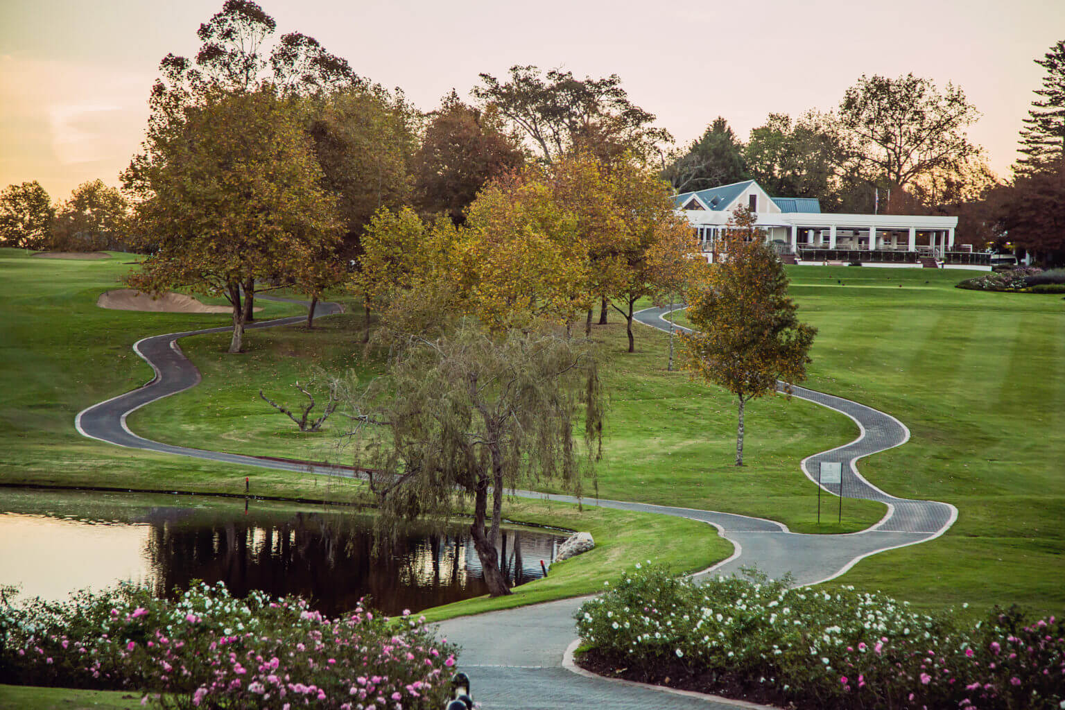 View of Clubhouse at Fancourt Resort, The Garden Route, South Africa