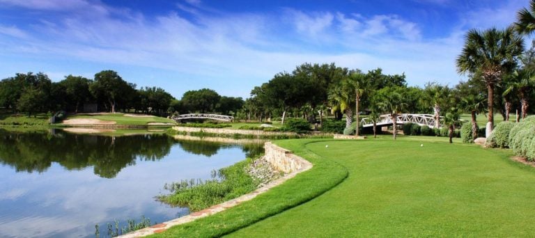 View of the Apple Rock Course, Horseshoe Bay Resort, Texas