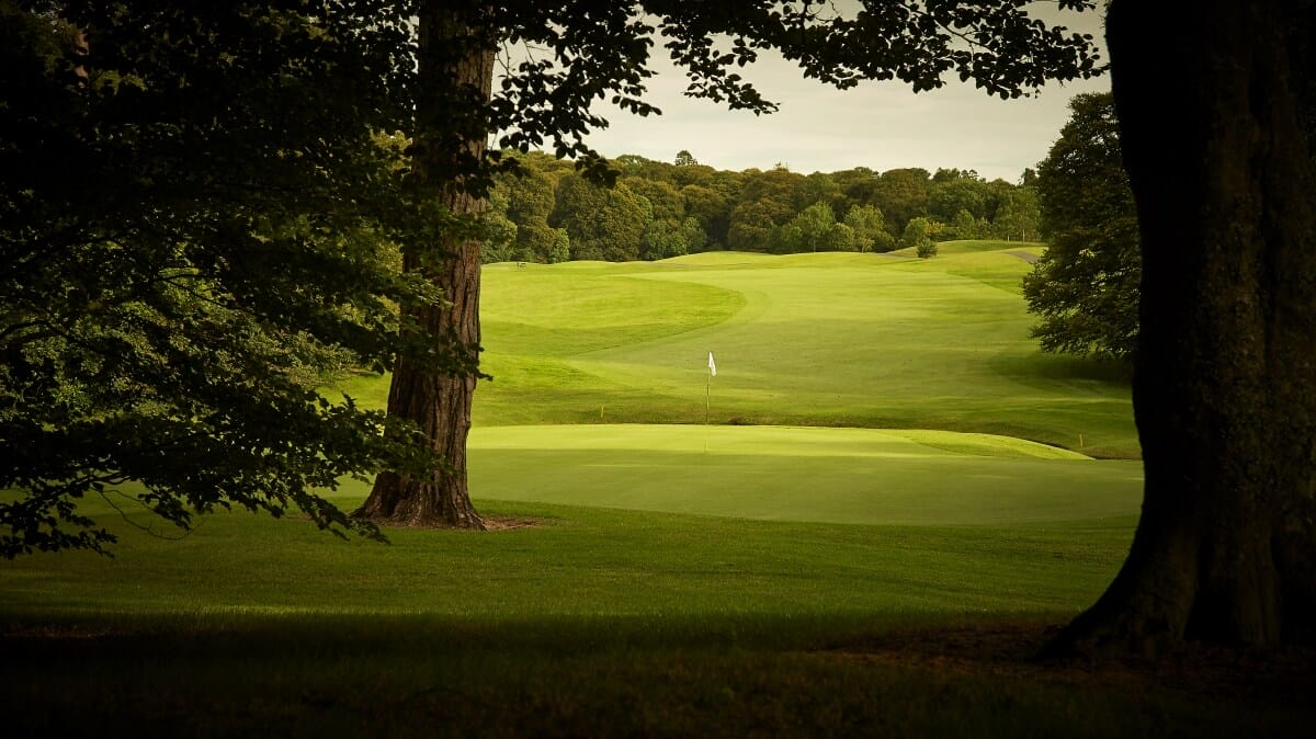Overlooking a fairway, Mount Juliet Estate, Kilkenny, Ireland