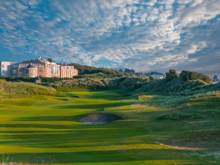 View of the Portmarnock Resort from the golf course