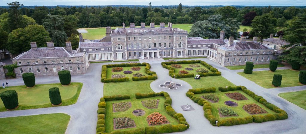 Carton House, Ireland, has beautiful old architecture