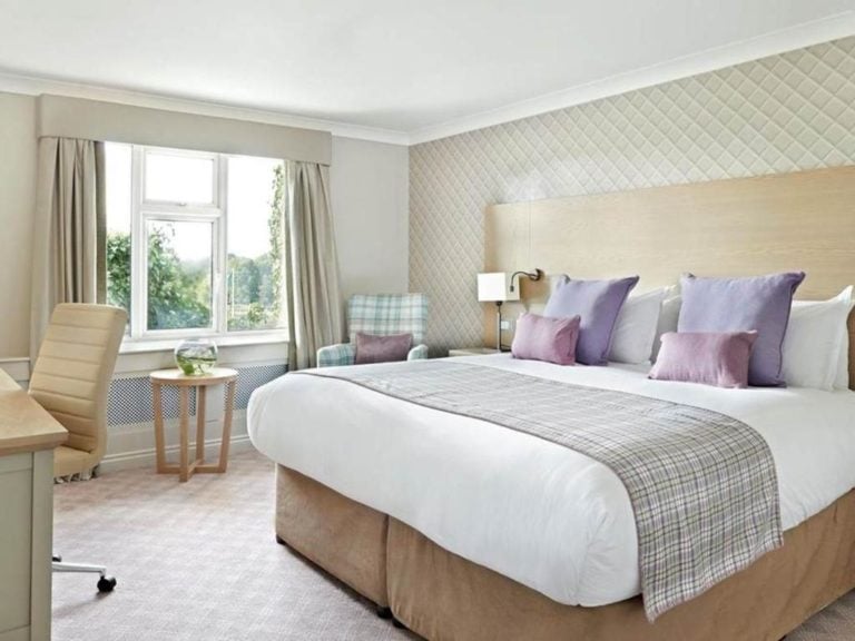 A light and airy room at The Belfry Resort, England