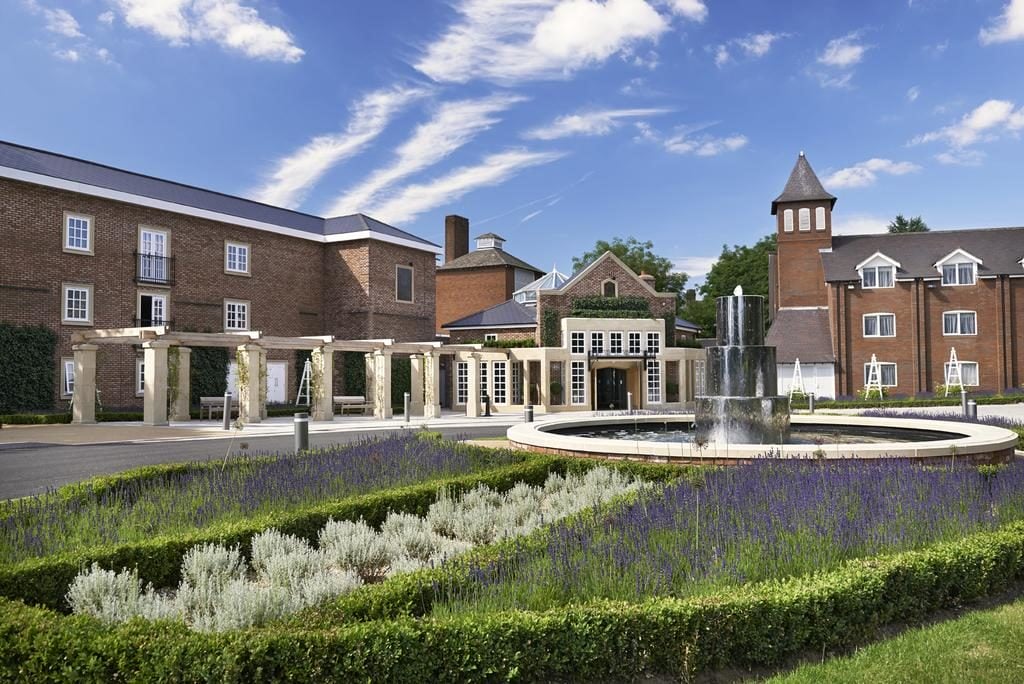 View of the Belfry Resort Entrance, England