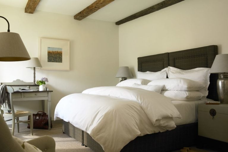 King beds are luxurious at the Trump International Doonbeg, County Clare, Ireland