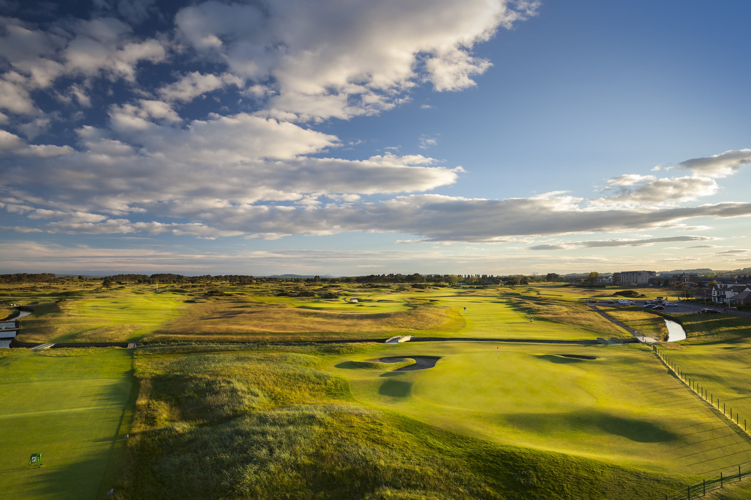 View of the Championship course, Carnoustie Golf Links, Scotland, United Kingdom