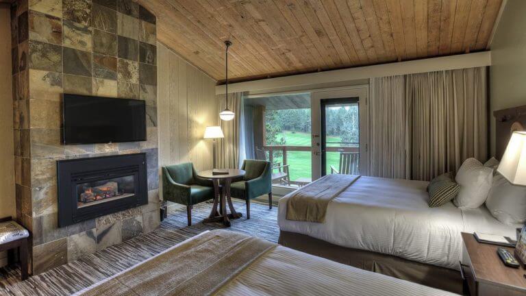 Image of a Traditional Twin Room at Salishan Resort, Oregon, USA
