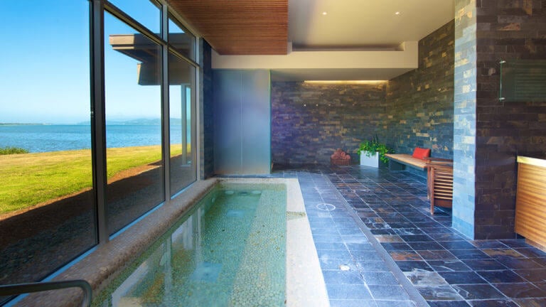 Image depicting a private pool at Salishan Resort, Oregon, USA