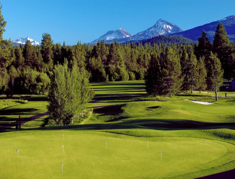 Image of the practice facilities at Black Butte Ranch, Oregon, USA