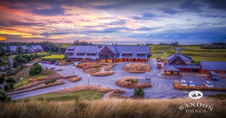 Image of the Bandon Dunes Resort, Bandon Dunes Golf Resort, Oregon, USA