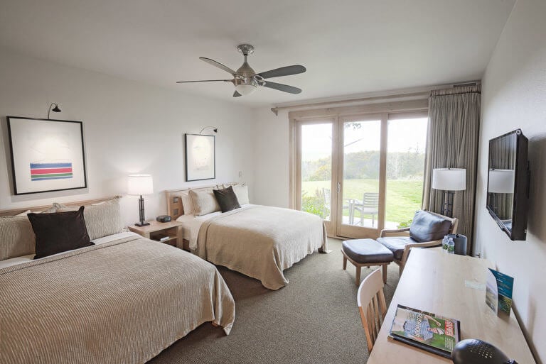 Image of a Double Double Bedroom at The Inn, Bandon Dunes Golf Resort, Oregon, USA