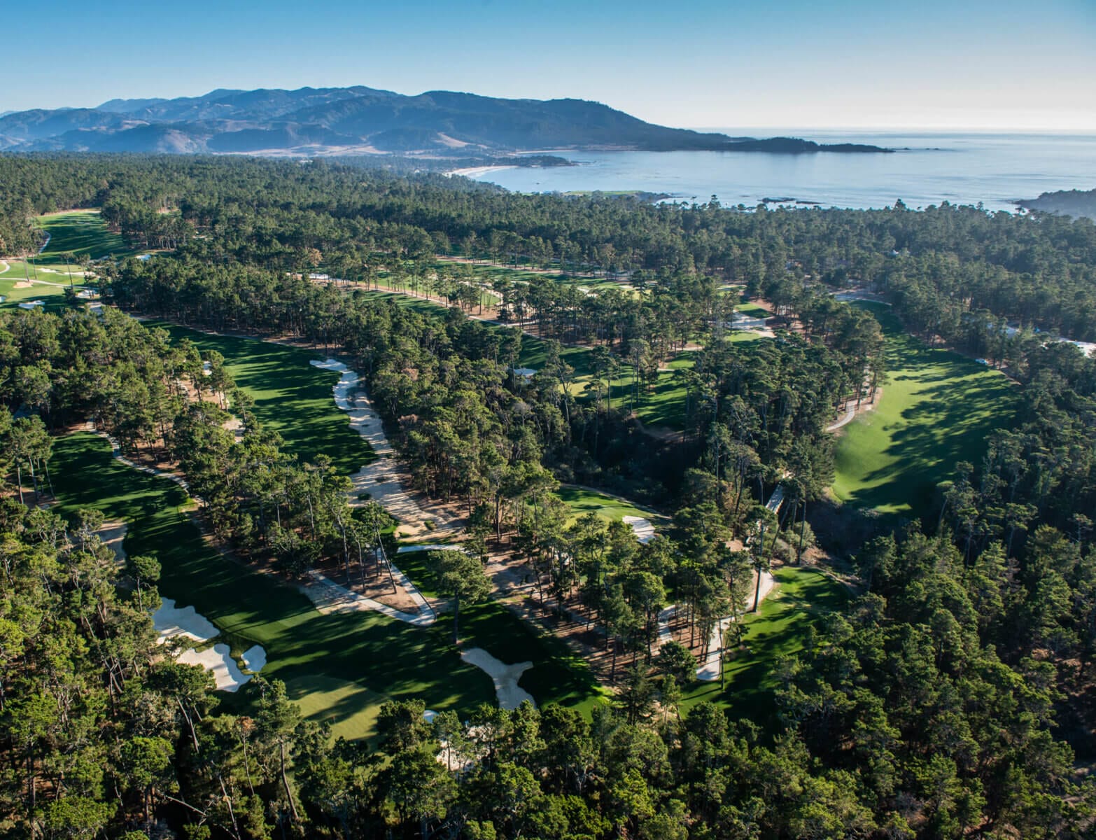 Poppy Hills Golf Course Monterey California Voyages Golf   Poppy Hills Aerial 