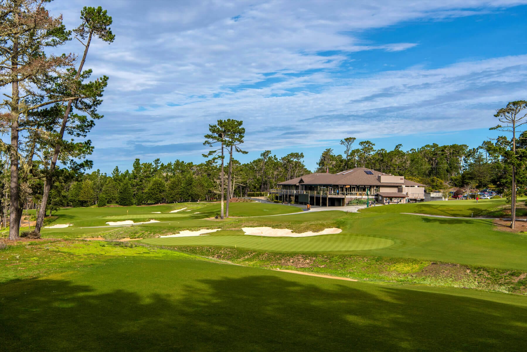 Poppy Hills Golf Course Monterey California Voyages Golf   Poppy Hills Clubhouse 