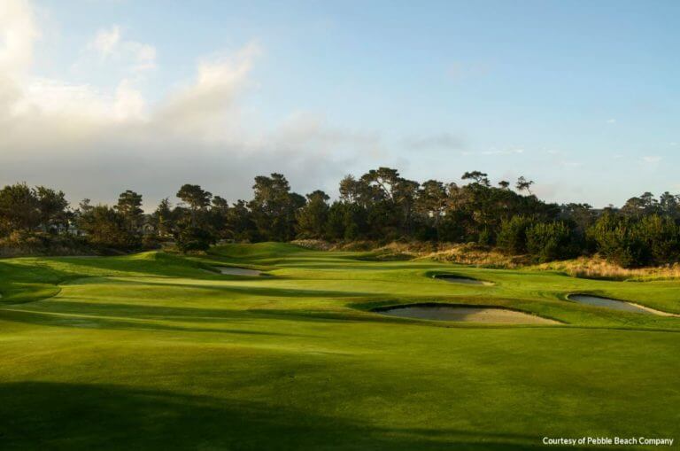 Image of the Links at Spanish Bay Golf Course, Pebble Beach, California, USA