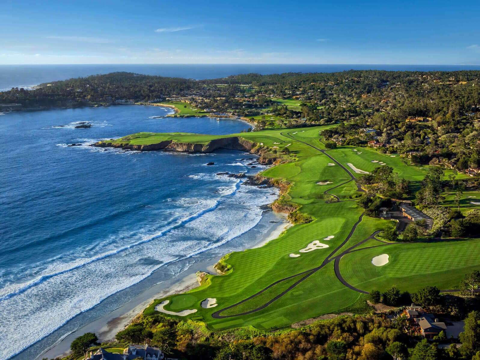 Pebble Beach Golf Links - California, USA – Voyages.golf