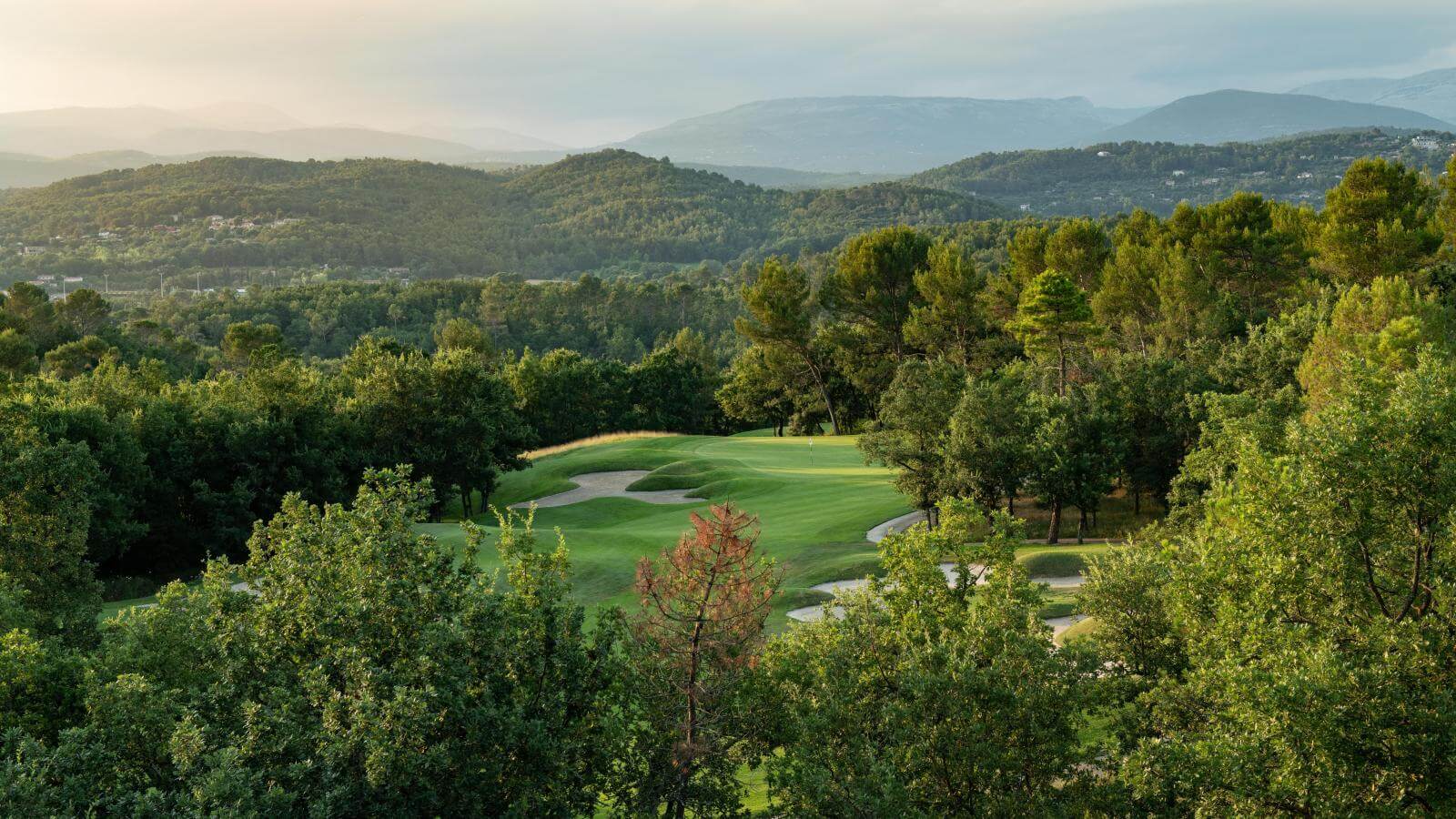 Image of Le Riou Golf Course in the forest, Terre Blanche Resort, Tourrettes, France