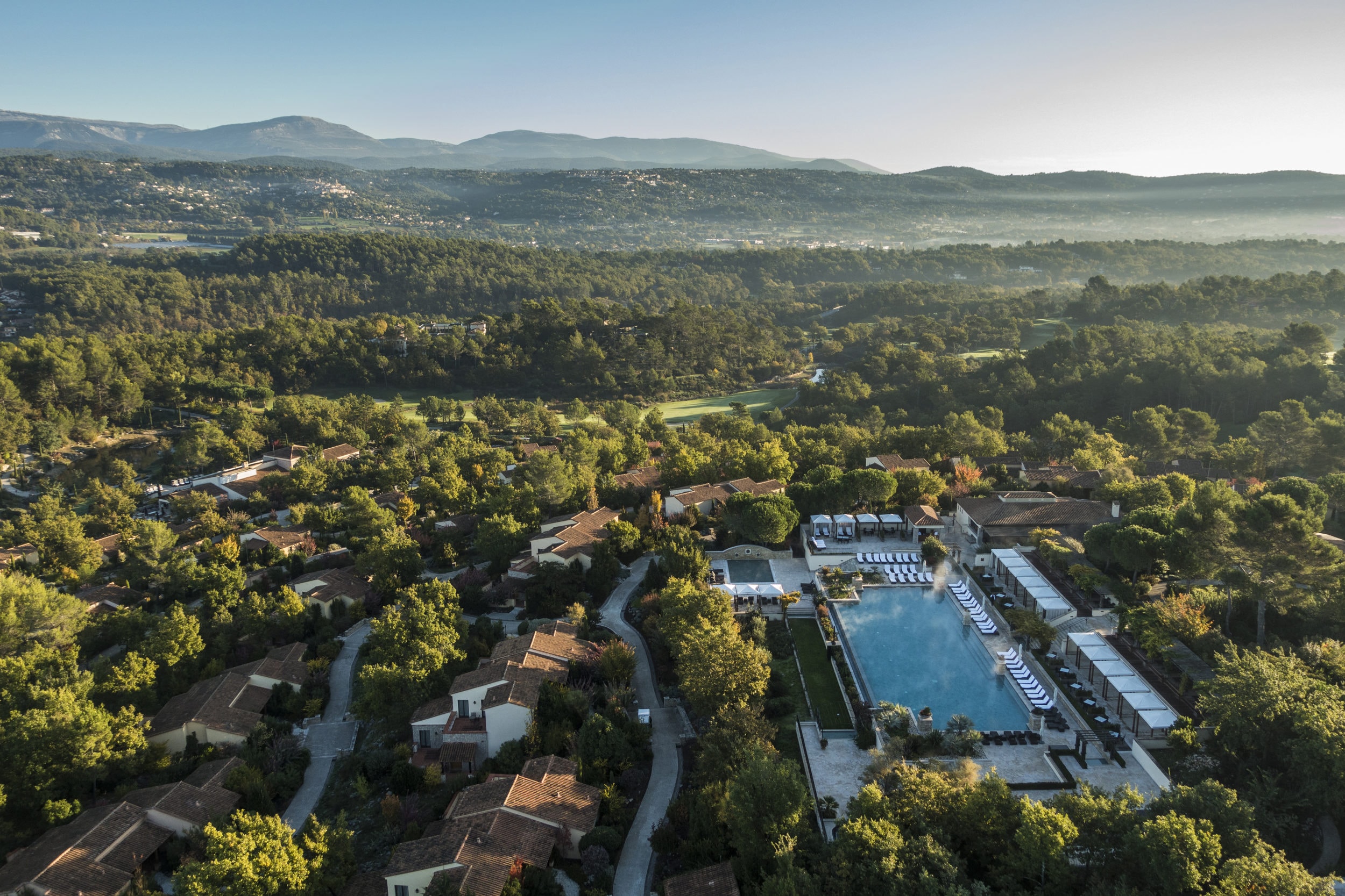 Image of the resort complex at Terre Blanche, Tourrettes, French Riviera