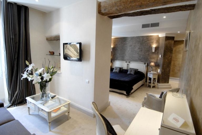 A suite is the best accommodation option at Chateau De La Bégude , French Riviera, France