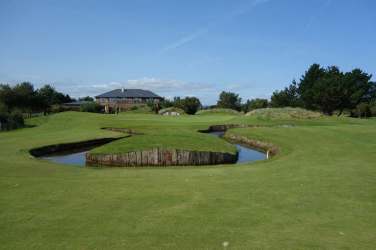 Image depicting the clubhouse at The European Golf Club, Ireland