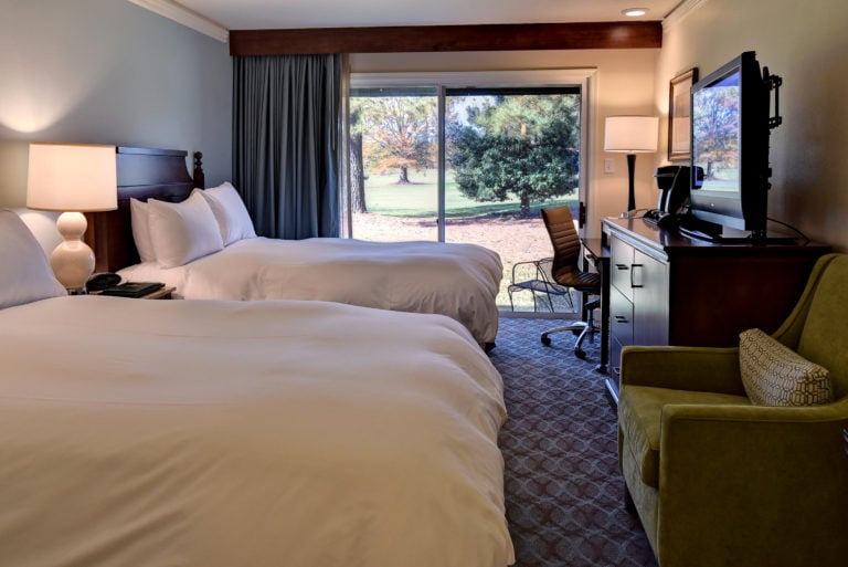 Image depicting the inside of a double deluxe guestroom at Kingsmill Resort, Williamsburg Virginia, USA