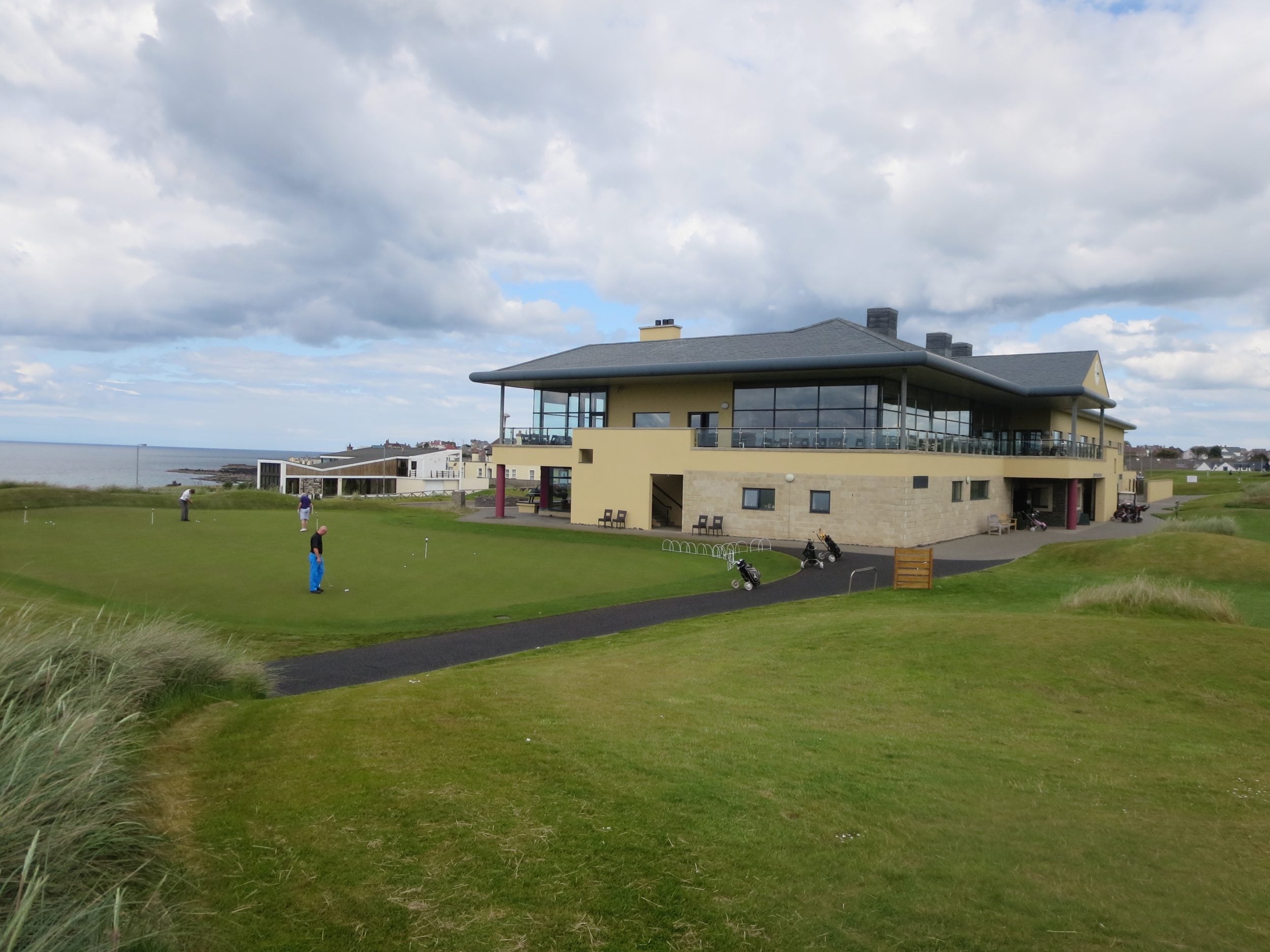 Image displaying the clubhouse at Portsteward Golf Club, Northern Ireland