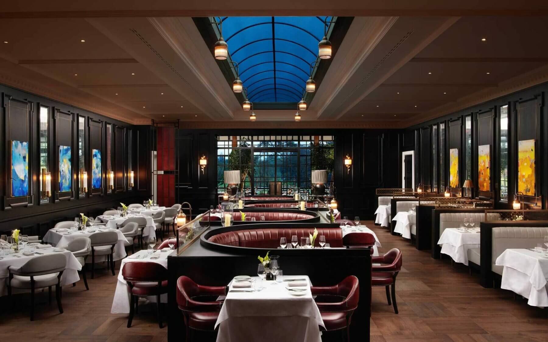 Image of the dining area within the Carriage House, Adare Manor, County Limerick, Ireland, Europe