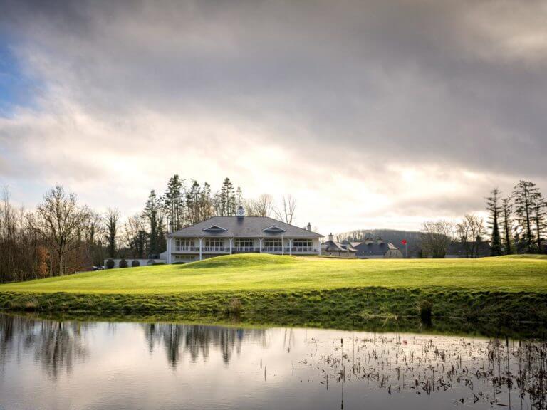 Image of the Castle Hume Clubhouse at Lough Erne Resort, Fermanagh Count,Northern Ireland, United Kingdom