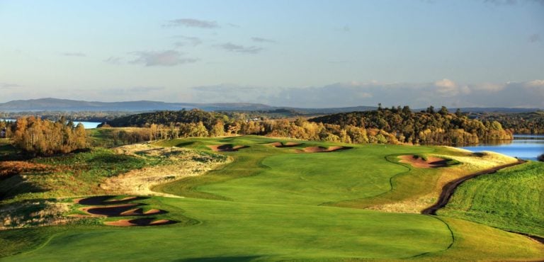 Image of the Faldo Golf Course at Lough Erne Resort, Fermanagh Count,Northern Ireland, United Kingdom