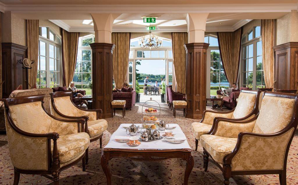 Image depicting Afternoon Tea at Lough Erne Resort, Fermanagh Count,Northern Ireland, United Kingdom