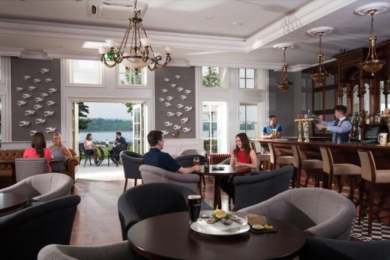 Image depicting people dining in the Catalina Restaurant, Lough Erne Resort, Fermanagh Count,Northern Ireland, United Kingdom